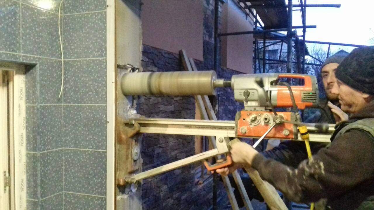 алмазное сверление  Киев